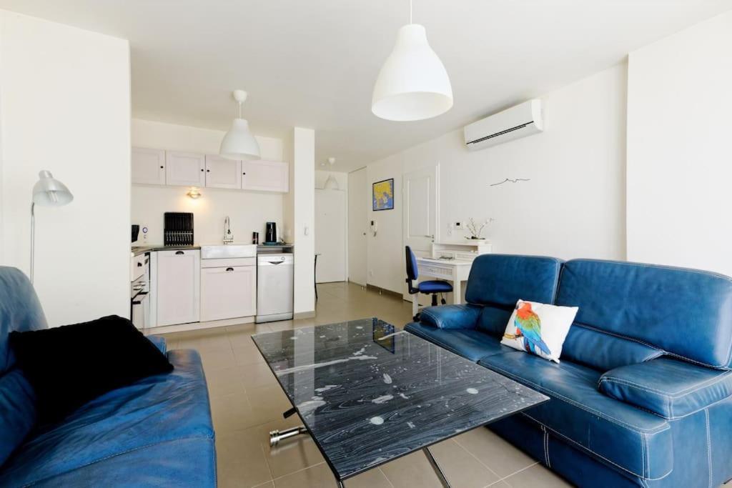 Super T2 Climatise Avec Balcon A Pied Plage Catalan Marseille Exterior photo